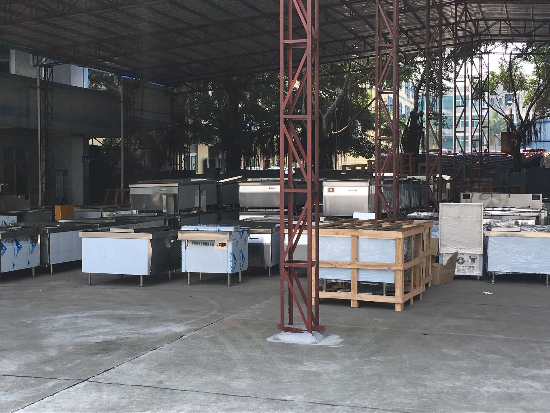 20,000 square meters of production plant